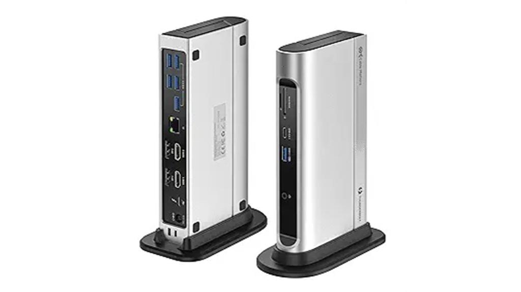 thunderbolt dock dual 4k 100w