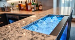 top built in home ice makers