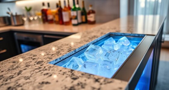 top built in home ice makers