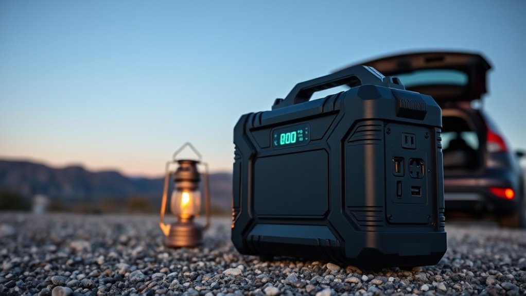 top car camping power stations