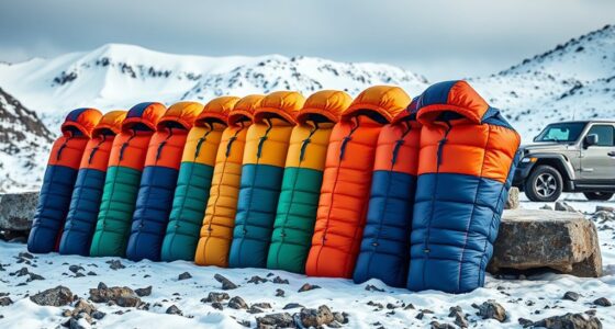 top car emergency sleeping bags