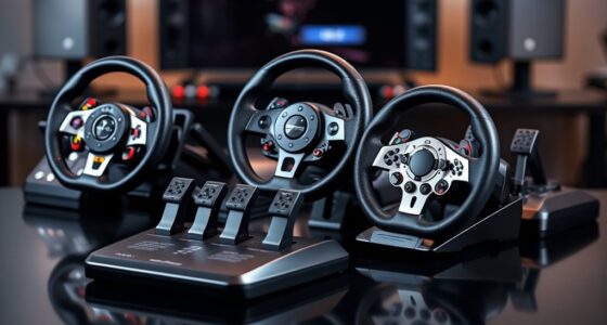 top console racing wheel sets