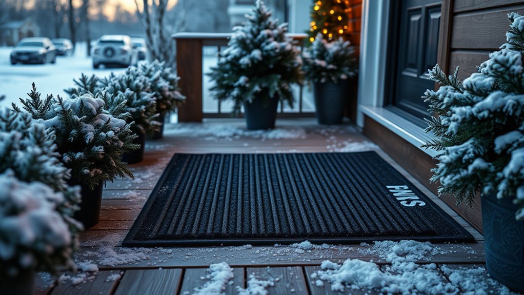 top heated outdoor entry mats