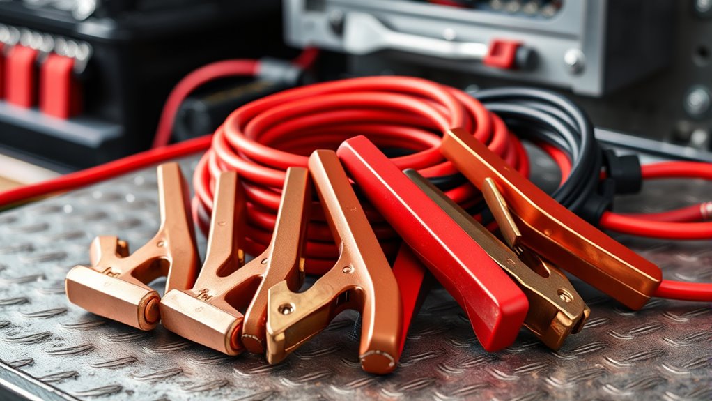 top heavy duty jumper cables