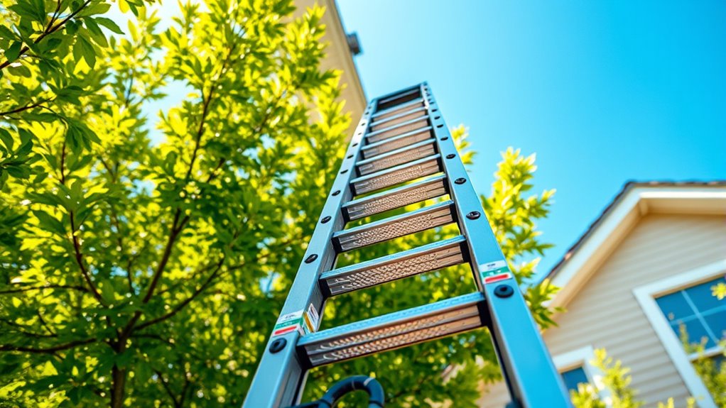 top two story home emergency ladders