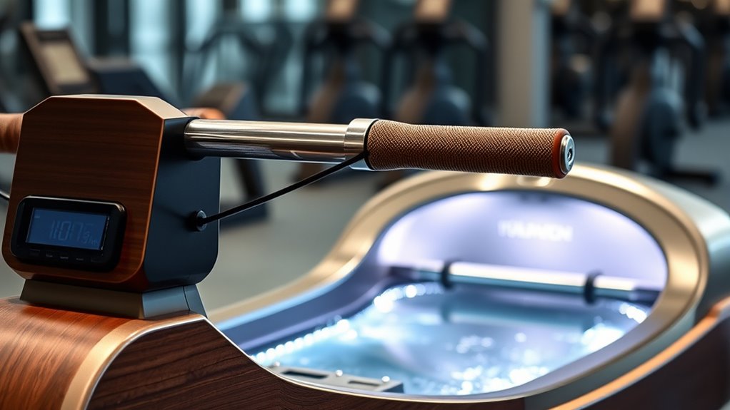 top water resistance rowing machines