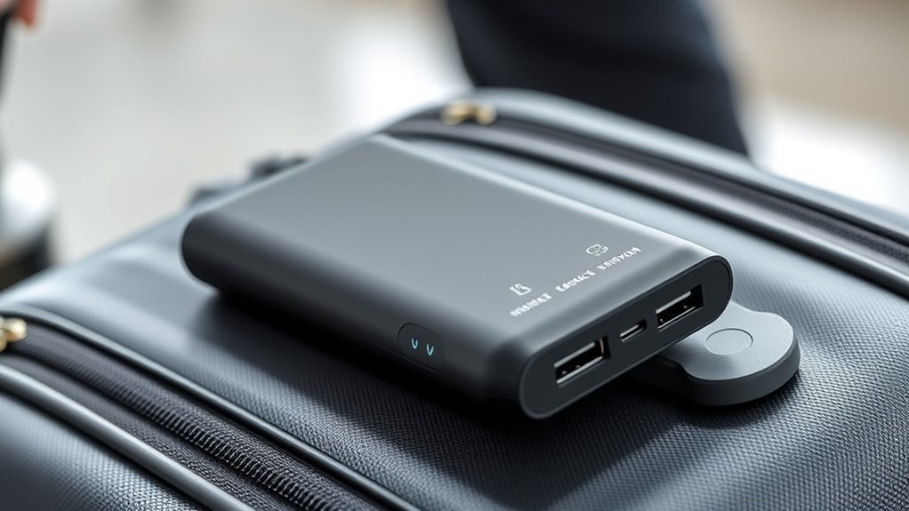 travel friendly high capacity power bank