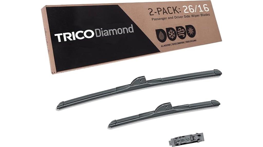 trico diamond wiper pair
