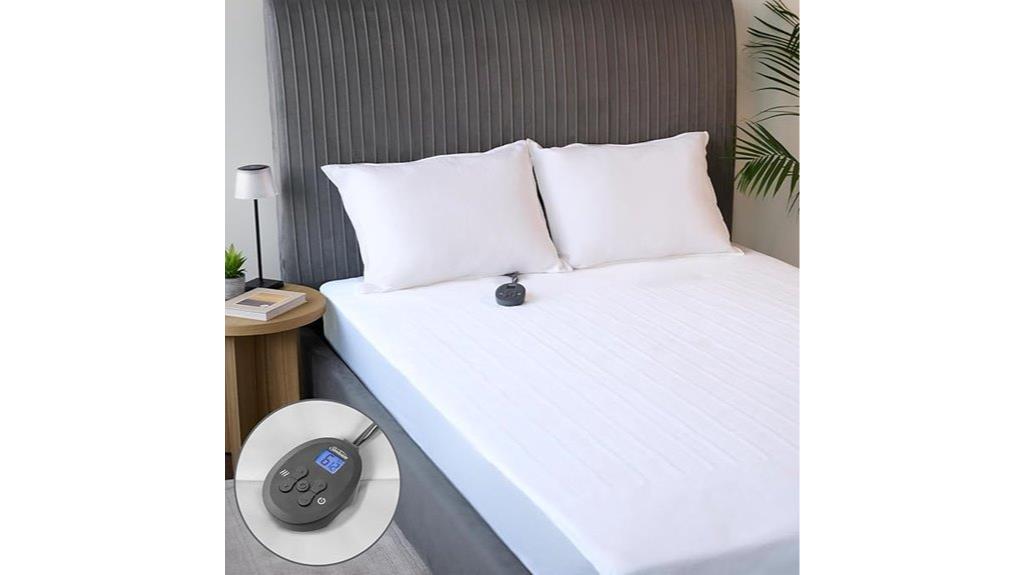 twin size heated mattress pad