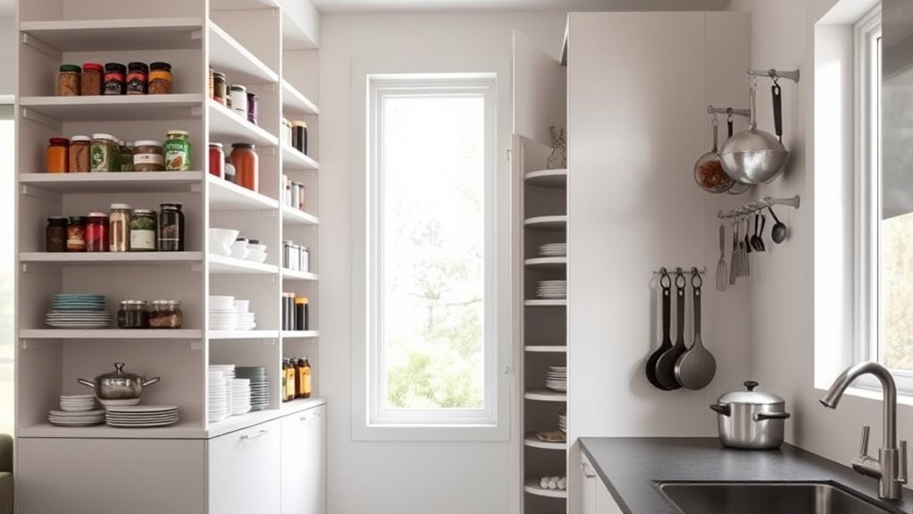 use vertical storage solutions