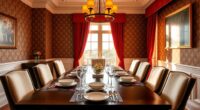 vibrant dining room colors