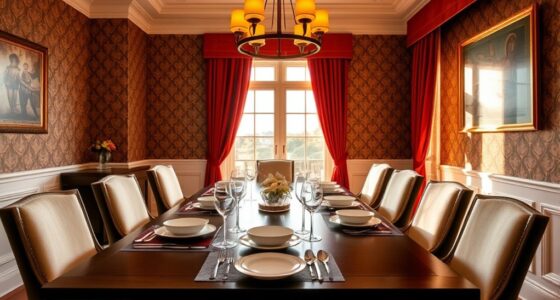 vibrant dining room colors