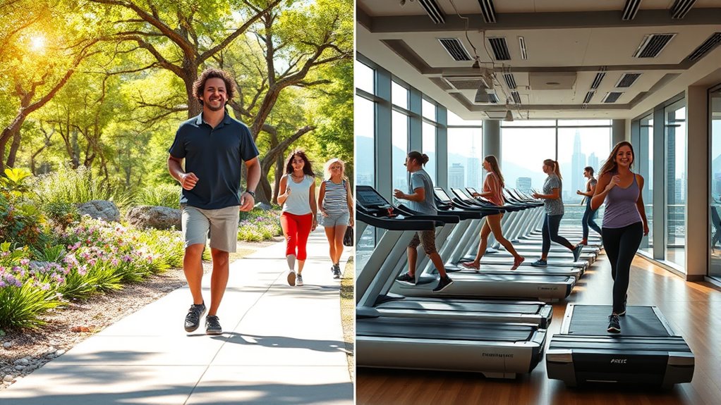 walking boosts mental and heart health