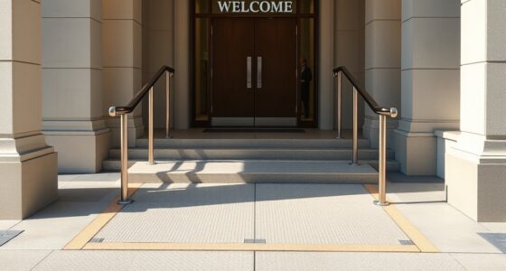 wheelchair accessible entrance features