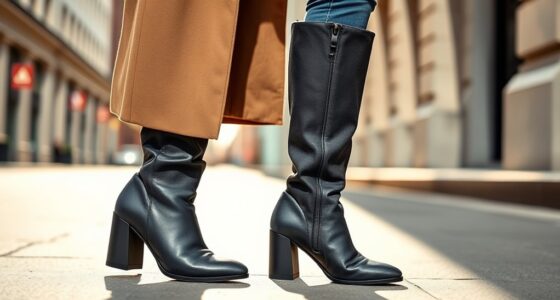wide calf knee high boots
