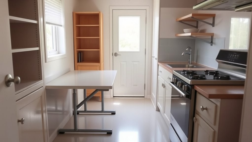 wide clutter free accessible pathways