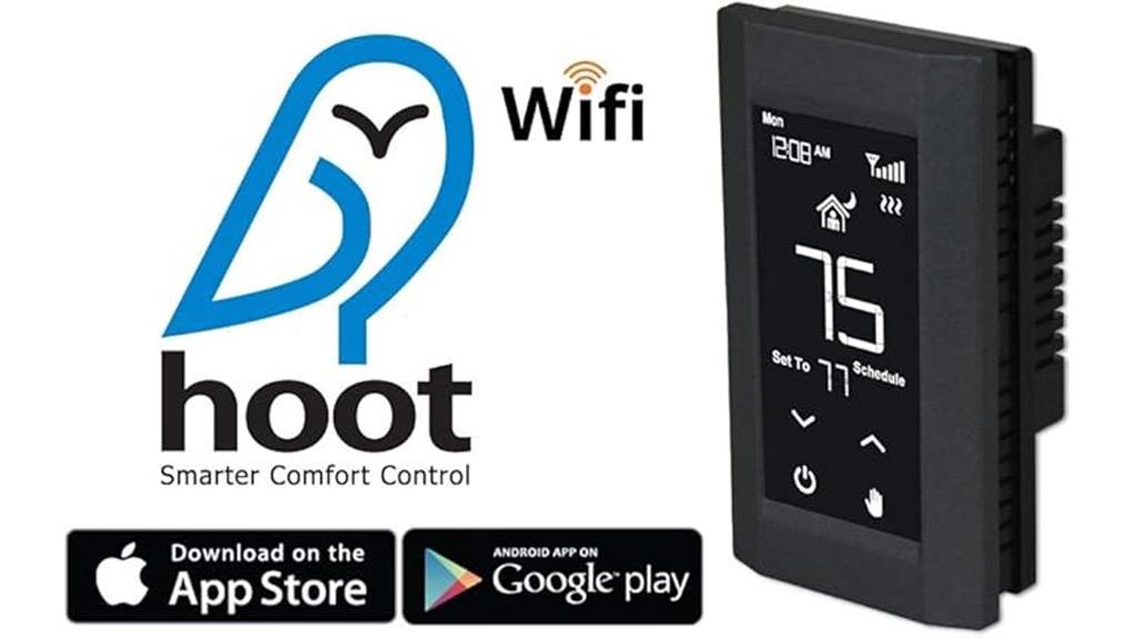 wifi enabled smart thermostat