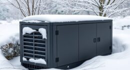 winter generator enclosure protection