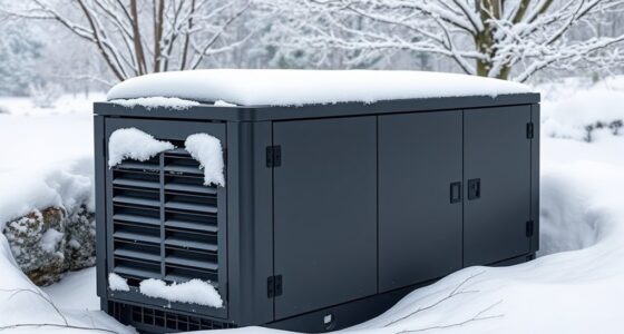 winter generator enclosure protection