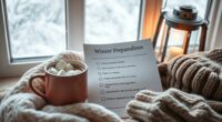 winter safety tips printable