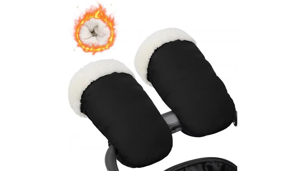 winter stroller mitten muff