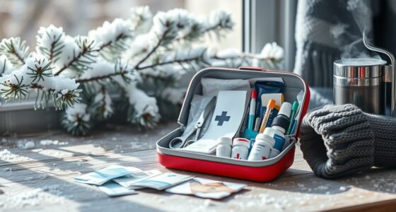 winter travel first aid kits