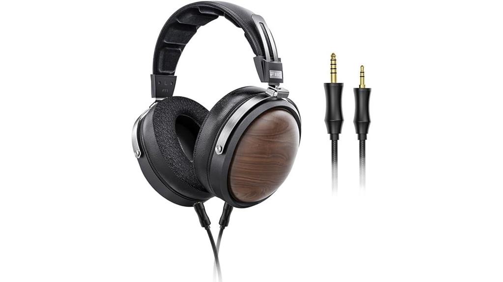 wooden cup headphones