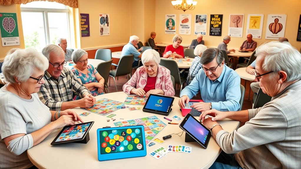 accessible engaging senior games