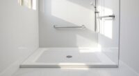 accessible low threshold shower bases