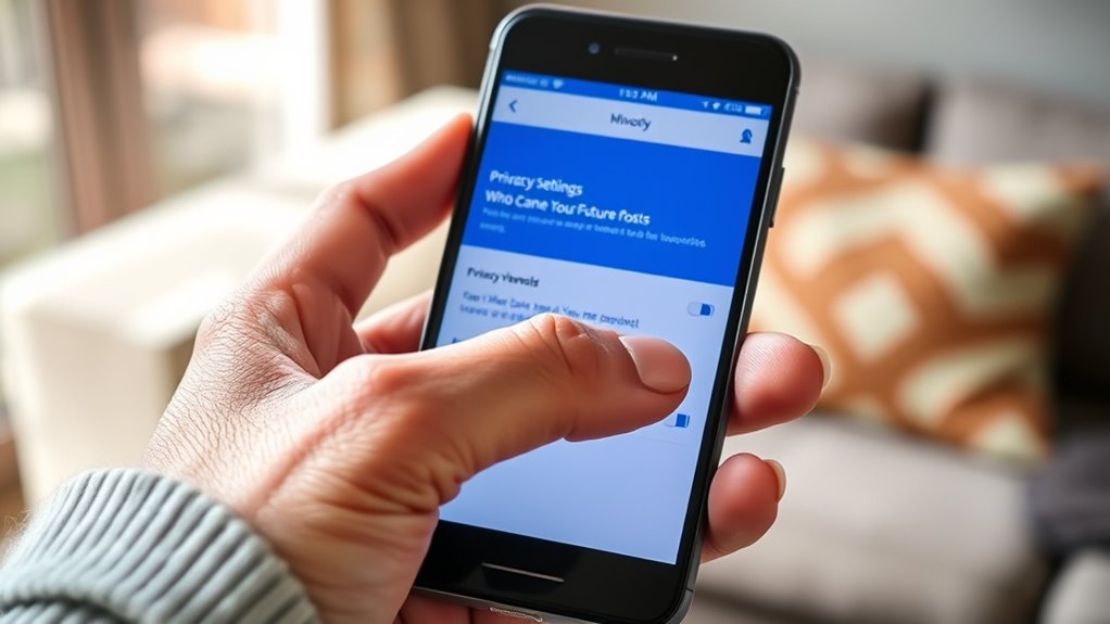 adjust future post audience