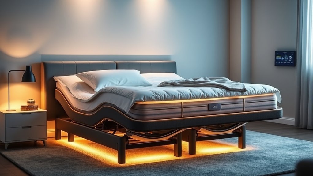 adjustable bed features selection