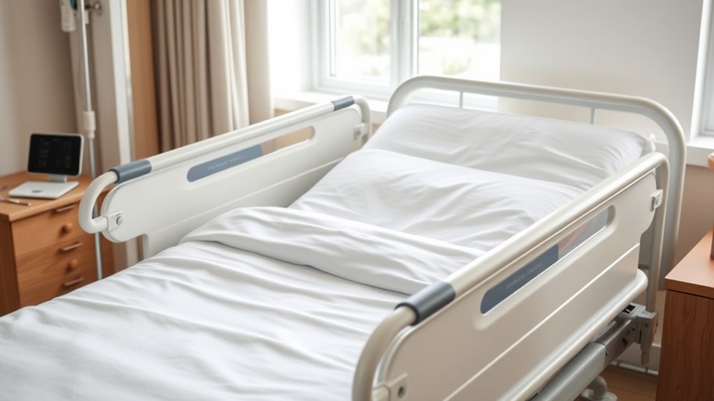 adjustable safe supportive bed