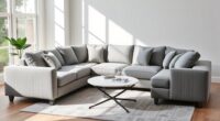 affordable stylish sectional sofas