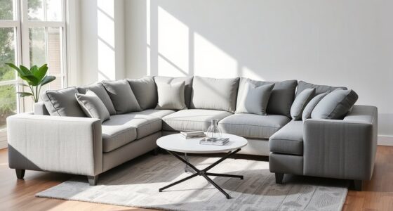 affordable stylish sectional sofas
