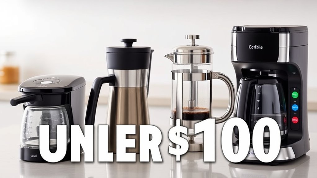 affordable user friendly coffee makers