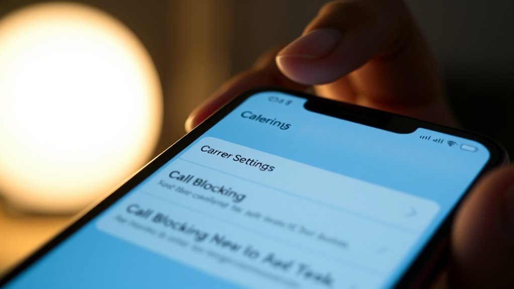 automatic spam call blocking