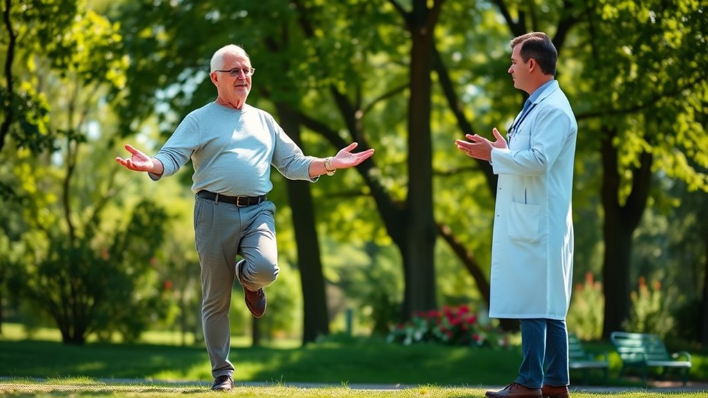 balance exercise step by step