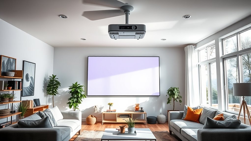 bright vibrant versatile projection