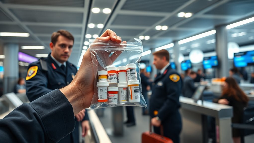 carry original prescriptions securely