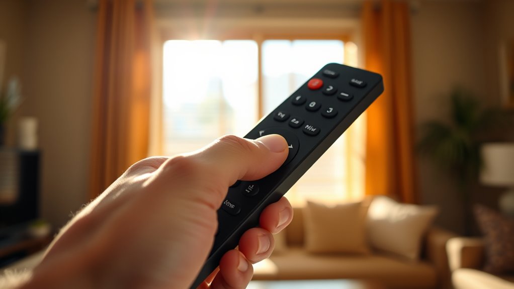 check remote sound controls