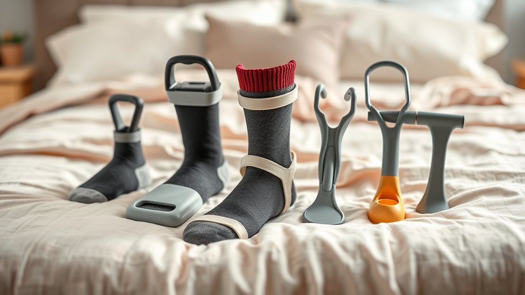 choose comfortable adjustable sock aids
