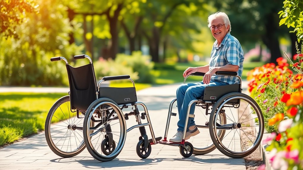 choosing portable senior wheelchairs