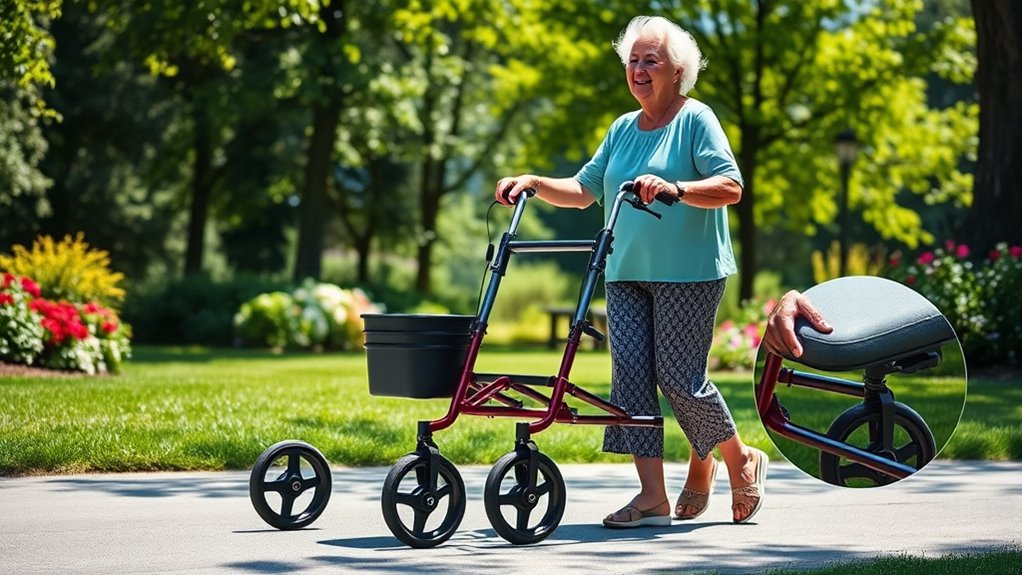choosing safe elderly walkers