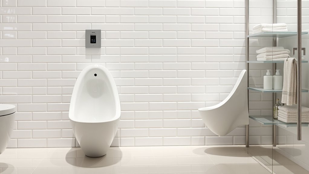 choosing spill proof male urinal