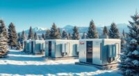 cold weather lithium power stations