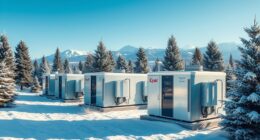 cold weather lithium power stations
