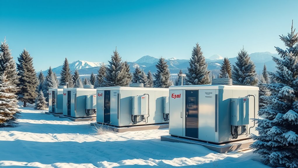 cold weather lithium power stations
