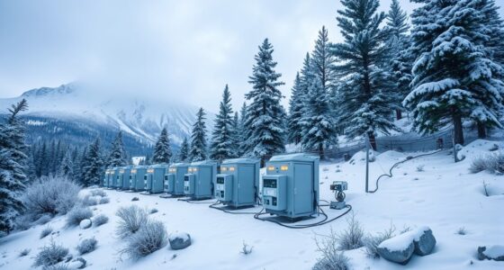 cold weather lithium power stations