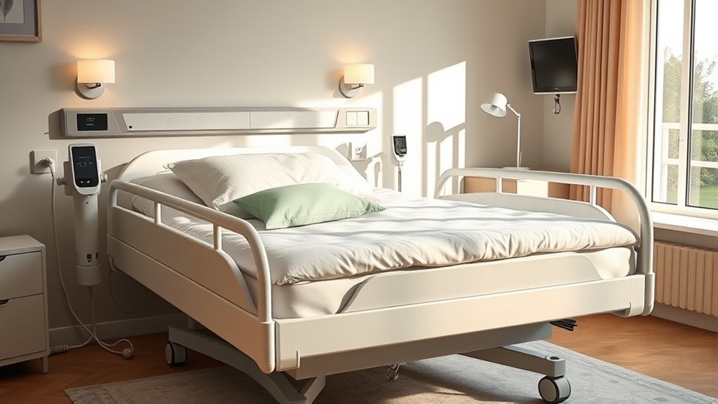 comfortable adjustable hospital beds
