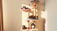 compact cat tree options